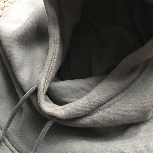 Nike Women’s Funnel Neck Pocket Sweatshirt In Beautiful Blue Green Sage - Picture 9 of 16